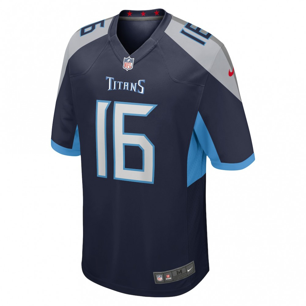 Treylon Burks Tennessee Titans Nike Player Game Jersey - Navy-GridironStore